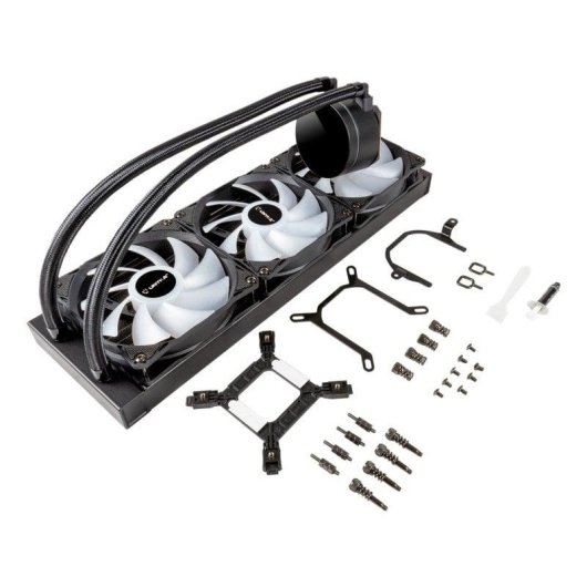 Flüssigkeitskühlung UNYKAch AquaStorm 360 360mm 3 Lüfter RGB