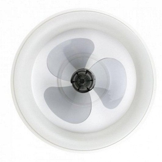 Ventilador de Teto Noaton 15050W Luz LED 3 pás 6 velocidades Branco