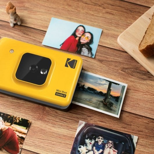 Kodak Mini Shot Combo 2 Cámara Instantánea Bluetooth Amarilla