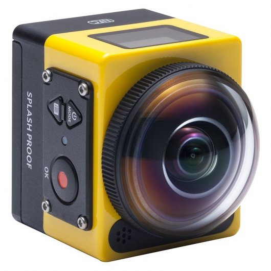 Kodak Pixpro SP360 Action Cam Cámara Deportiva 360° FullHD WiFi Amarilla con Accesorios