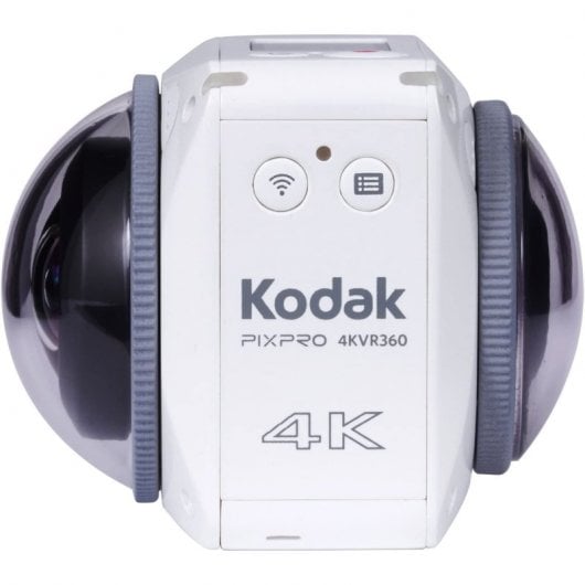 Kodak Pixpro 4KVR360 Action Cam 360º Dual Lens 4K WiFi Fotocamera sportiva con accessori