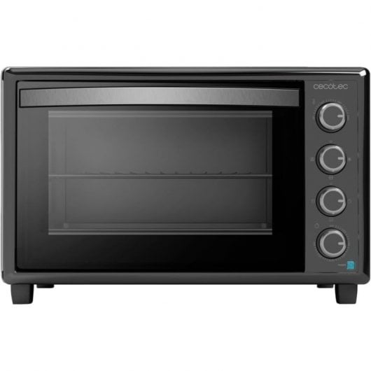 Four à convection de table gyroscopique noir Cecotec Bake&Toast 6090 60L 2200W noir