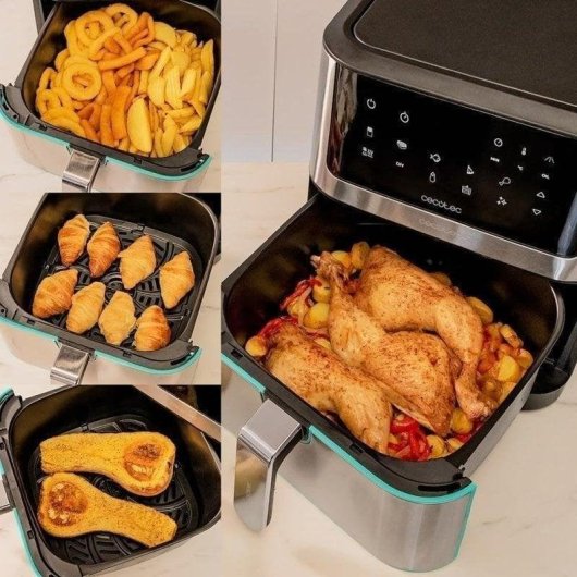 Airfryer Cecotec Cecofry Supreme 8000 8 L 1800 W avec Écran Tactile