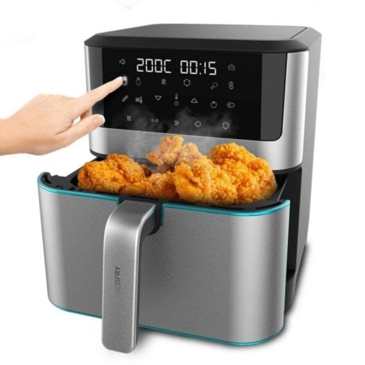 Friteuse sans Huile Cecotec Cecofry Supreme 8000 8L 1800W Programmable Acier Inoxydable