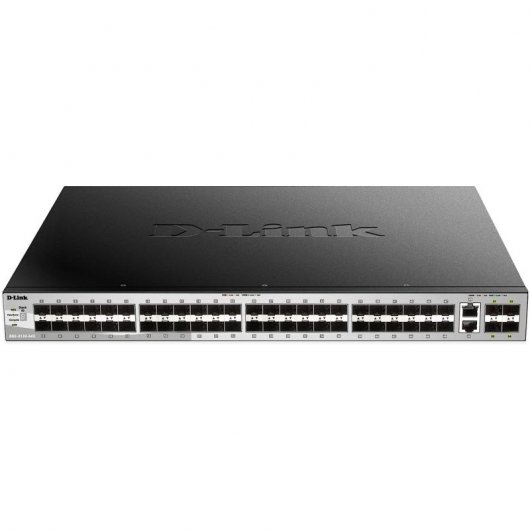 D-Link DGS-3130-54S Switch Gerido L3 48 Portas SFP + 2 Portas 10GBASE-T + 4 Portas 10G SPF+