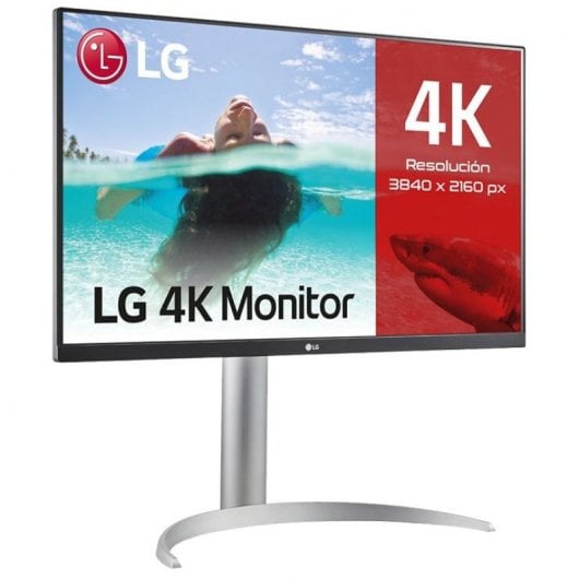 LG 27UP85NP-W Monitor PC 68,6 cm (27") 3840 x 2160 Pixel 4K Ultra HD LED Bianco