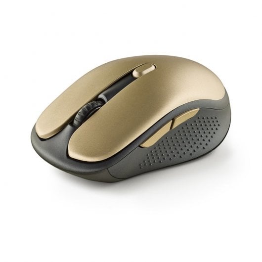 NGS Evo Rust Gold  Ratón Inalámbrico Recargable 1600DPI Teclas Silenciosas