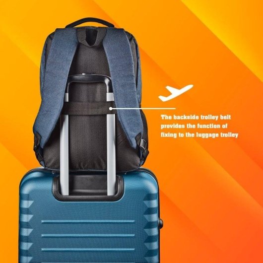 Mochila NGS Sacks Charter para Portáteis até 15,6 polegadas, azul