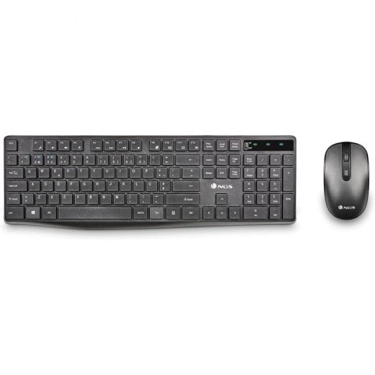NGS Hype Kit Combo Teclado + Rato Sem Fios Multidispositivo (PT)