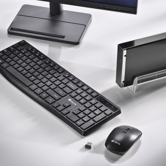 NGS Hype Kit Combo Teclado + Rato Sem Fios Multidispositivo (PT)