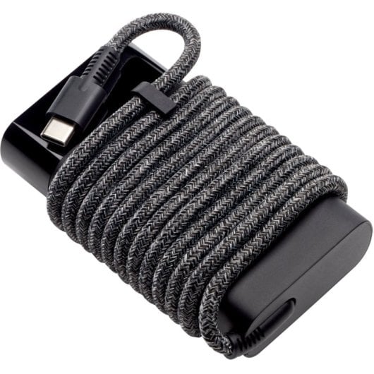 Cargador HP USB-C de 65 W, compacto y ligero, compatible con portátil, tablet o móvil