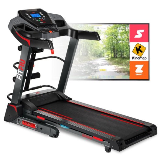 FITFIU Fitness MC-500 Cinta de Correr Plegable 2200W 20km/h con Inclinación Automática y LCD