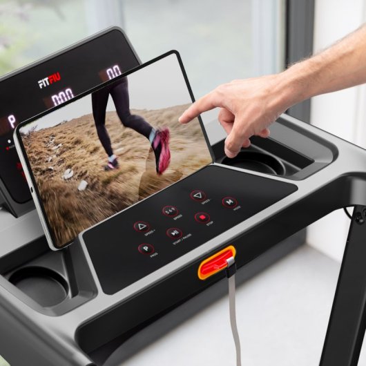 FITFIU Fitness MC-160 Cinta de Correr con Inclinación 9% Plegable 1-14km/h