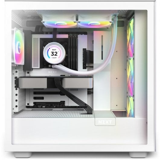 NZXT Kraken Elite 240 RGB Processore Raffreddatore di liquidi tutto in uno 12 cm Bianco 1 pz