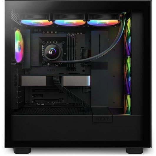 Refrigeração Líquida NZXT Kraken 360 RGB 360mm 3 Ventoinhas Preto