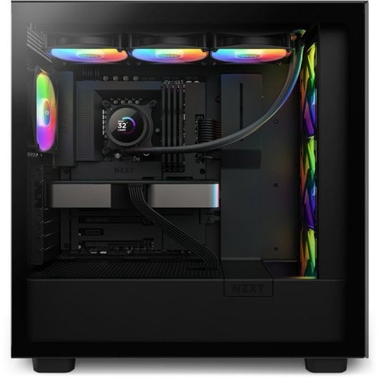 NZXT Kraken 360 RGB Processore Raffreddatore di liquidi tutto in uno 12 cm Nero 1 pz