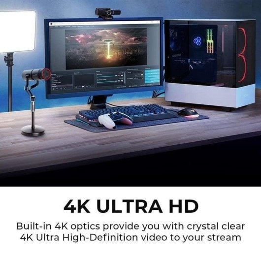 Webcam AVerMedia Live Streamer CAM 513 4K UHD USB-C Noire