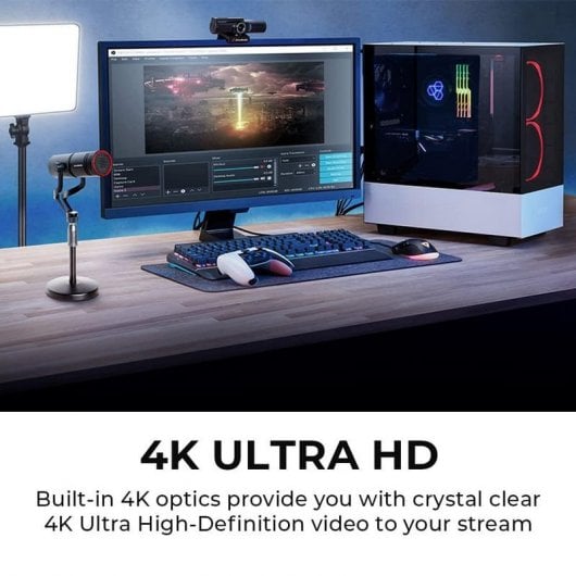 AVerMedia Live Streamer CAM 513 Webcam UltraHD 4K USB-C Negra