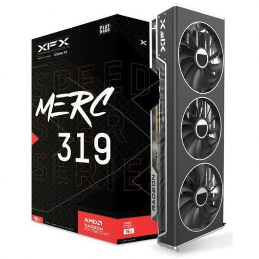 XFX Speedster MERC 319 Radeon RX 7800 XT Edizione NERA 16GB GDDR6