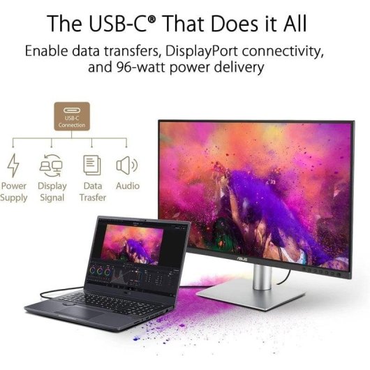 ASUS ProArt Display PA279CRV 27" LED IPS UltraHD 4K HDR10 USB-C