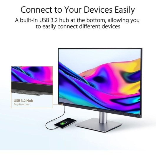 ASUS ProArt Display PA279CRV 27" LED IPS UltraHD 4K HDR10 USB-C