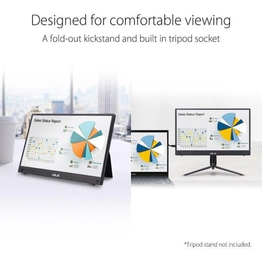 Écran PC Asus ZenScreen Touch MB16AHT 15,6" Full HD 60Hz IPS Tactile Portable