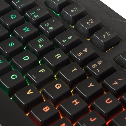 Mars Gaming MCPRGB2 Combo Gaming Teclado Francés + Ratón + Alfombrilla XXL + Auriculares Negros