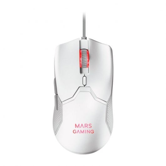 Mars Gaming MCPX Combo Gaming tastiera francese + mouse + tappetino per mouse bianco XXL