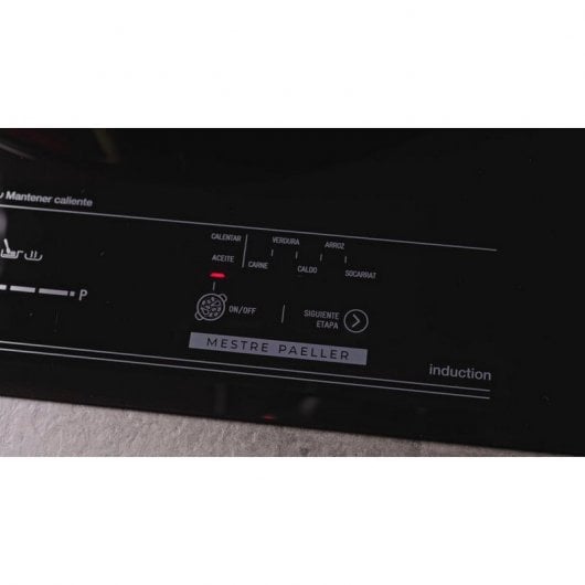 Teka MestrePaeller ITC 63320 MPS BK Placa de Inducción 3 Zonas Cristal Negro
