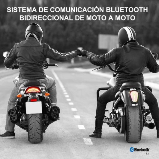 Cardo Spirit Intercomunicador 2 Vías Bluetooth para Motocicleta/Bicicleta
