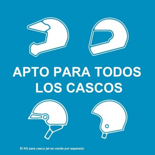 Cardo Spirit Intercomunicador 2 Vías Bluetooth para Motocicleta/Bicicleta