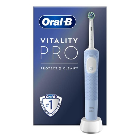 Brosse à Dents oscillo-rotative Oral-B Vitality Pro 3 Modes Minuteur Embrayage 1 Indicateur remplacement