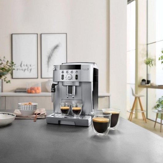 DeLonghi Magnifica S Smart Cafetera Espresso Superautomática 15 Bares Plata Reacondicionado
