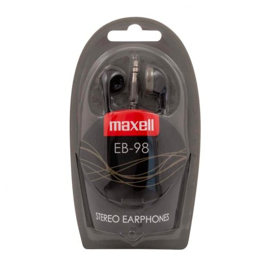 Jack per cuffie Maxell EB-98BL da 3,5 mm nero