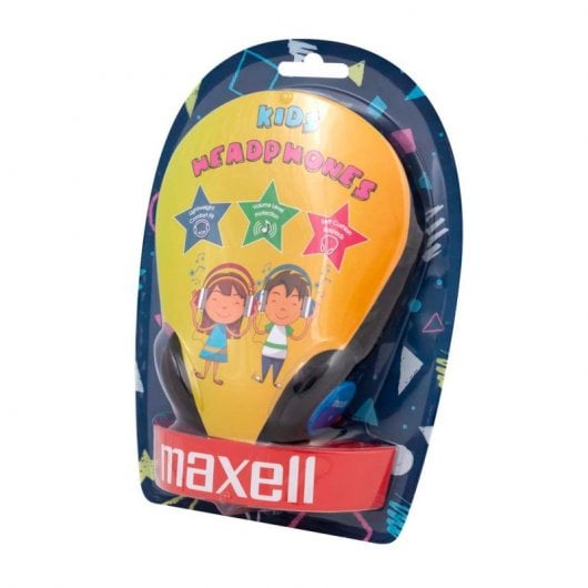Maxell Casque pour enfants Jack 3,5 mm Bleu