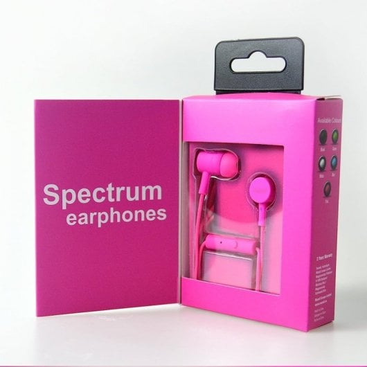 Maxell Spectrum M533 Auriculares Jack 3.5mm Rosa