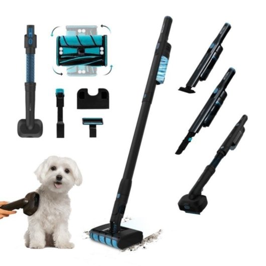 Cecotec Scoba 2100 Twice Animal Aspirador Escoba sin Cables 210W Negro