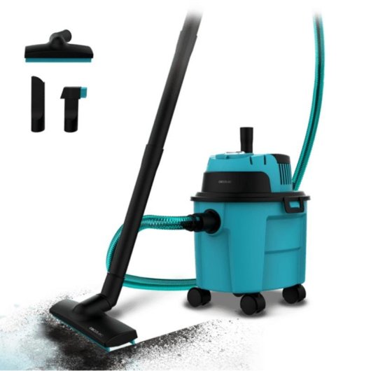 Cecotec Conga Rockstar Wet & Dry Compact Aspirador de Sólidos y Líquidos 1000W