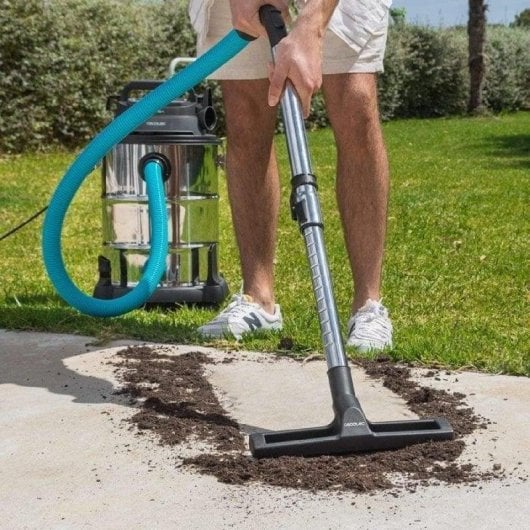 Aspirador Industrial Cecotec Conga Rockstar Wet & Dry Steel Pro 1600W 30L Sólidos Líquidos