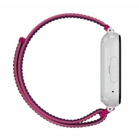 SaveFamily Savewatch Plus 4G 1,85" Silber Armband Lila IP67 SOS-Taste