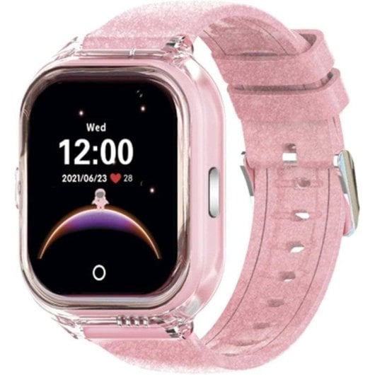 SaveFamily Enjoy 4G GPS 1.4" IPS Rosa Wasserdicht IP67 Kindersmartwatch