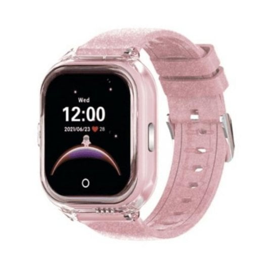 SaveFamily Enjoy 4G GPS 1.4" IPS Rosa Wasserdicht IP67 Kindersmartwatch