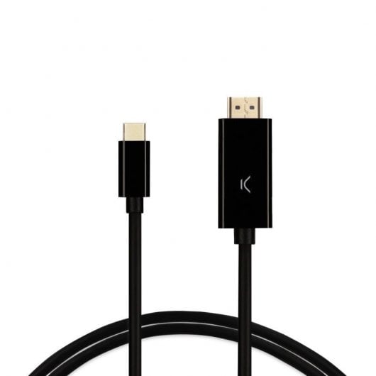 Ksix Cable Adaptador Usb C A Hdmi Hz M Negro Pccomponentes Com