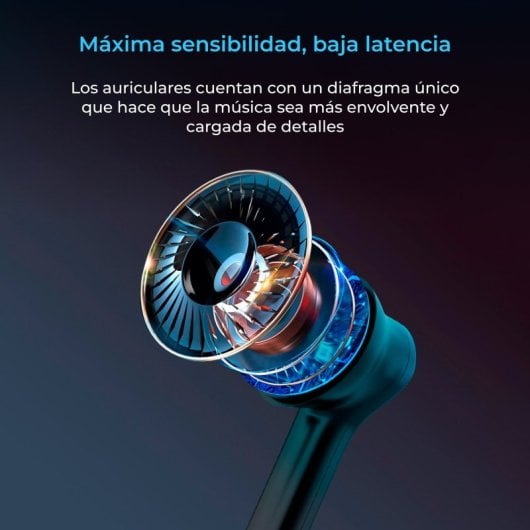Ksix Noise Cancel 3 Auriculares Sem Fios Controlo Tátil Pretos