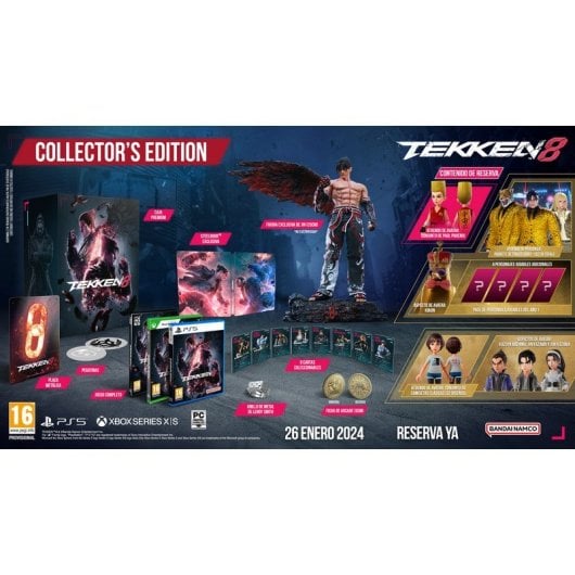 BANDAI NAMCO Entertainment TEKKEN 8 - Collector's Edition Collezione Inglese, Giapponese PlayStation 5