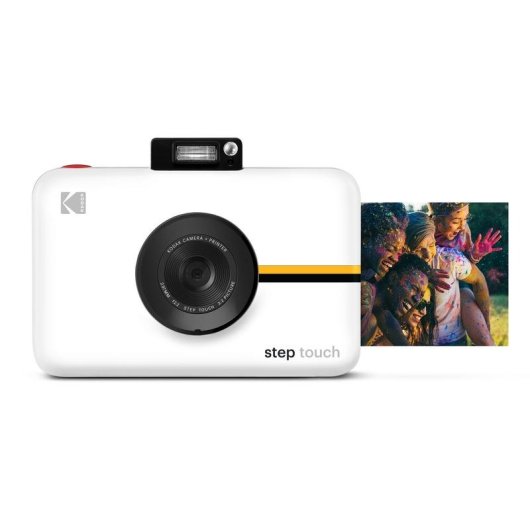 Kodak Step Touch Cámara Instantánea Blanca 13 MP Pantalla Táctil 3,5" Bluetooth