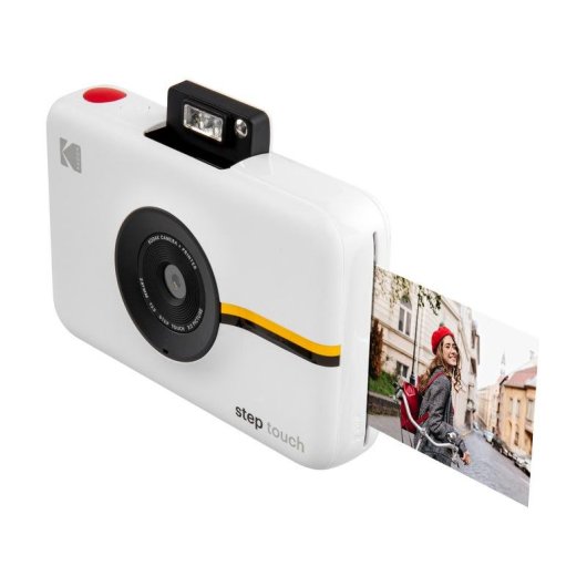 Kodak Step Touch Cámara Instantánea Blanca 13 MP Pantalla Táctil 3,5" Bluetooth