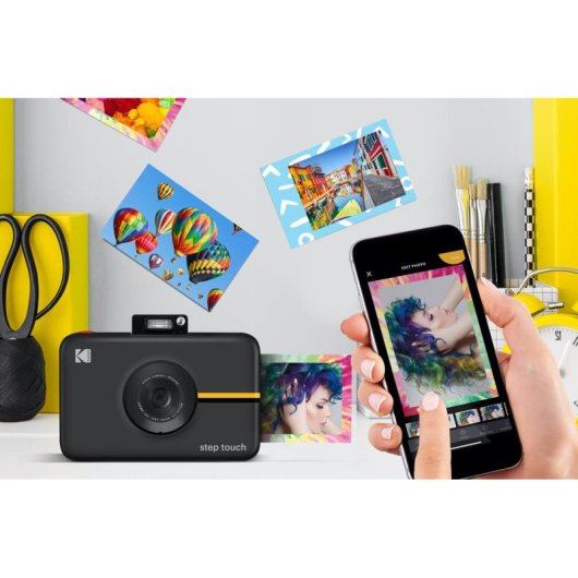 Kodak Step Touch Cámara Instantánea Blanca 13 MP Pantalla Táctil 3,5" Bluetooth