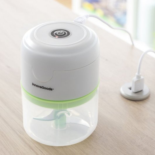 Mini hachoir portable rechargeable Innovagoods Echoppie
