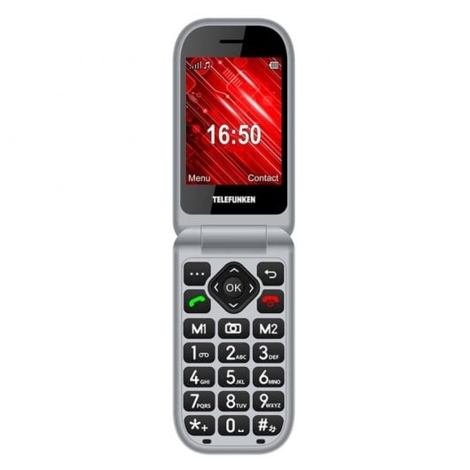 Telefono per anziani Telefunken S450 blu gratuito